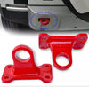 Red Tow Loop Kit With Inserts fits Land Rover Defender 90 110