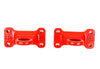 Red Tow Loop Kit With Inserts fits Land Rover Defender 90 110