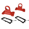 Red Tow Loop Kit With Inserts fits Land Rover Defender 90 110