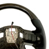 Carbon Style Heated Steering Wheel For Land Rover Defender L663