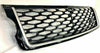 Range Rover Vogue L405 2013-18 SVO Style Gloss Black Grille & Silver Trim