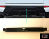 Range Rover Evoque 2011-18 Gloss Black Rear Bumper Tow Eye Centre Panel