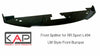 Range Rover Sport L494 LM Style Front Bumper Splitter Gloss Black