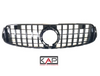 Mercedes GLC X253 C253 2019+ Gloss Black GTR Panamericana Style Front Grille