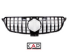 Mercedes ML W166 2012-2015 Black GTR Panamericana Style Front Grille