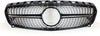 Mercedes W176 2016-18 Facelift Chrome Silver Diamond AMG Style Front Grille