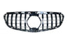 Mercedes E Class W212 2014-16 Black GTR AMG Panamericana Style Front Grille