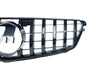 Mercedes C Class W204 2007-14 GTR Panamericana Style Gloss Black Front Grille