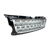 Land Rover Discovery 4 2009-13 Front Grille Finished in Gloss Black Silver mesh