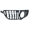 Mercedes GLE 2015-2018 W166 Black GTR Panamericana Style Front Grille