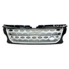 Land Rover Discovery 4 2009-13 Front Grille Finished in Gloss Black Silver mesh