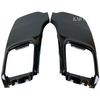 Range Rover Evoque Dynamic 1 Pair Rear Bumper Insert Tow Eye Panels in Black