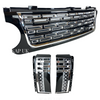 Range Rover Vogue L322 2005-09 SVA Style Front Grille & Side Vents Black Chrome