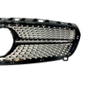 Mercedes A Class W176 2012-15 Chrome Silver Diamond Style Front Grille