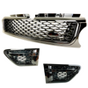 Range Rover Sport 2010-13 L320 Gloss Black Front Grille & Side Vents Black Mesh