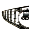 Mercedes C Class W204 2007-14 GTR Panamericana Style Gloss Black Front Grille