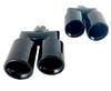 Land Rover Defender Exhaust Tips Muffler Tips Gloss Black L663 1 Pair